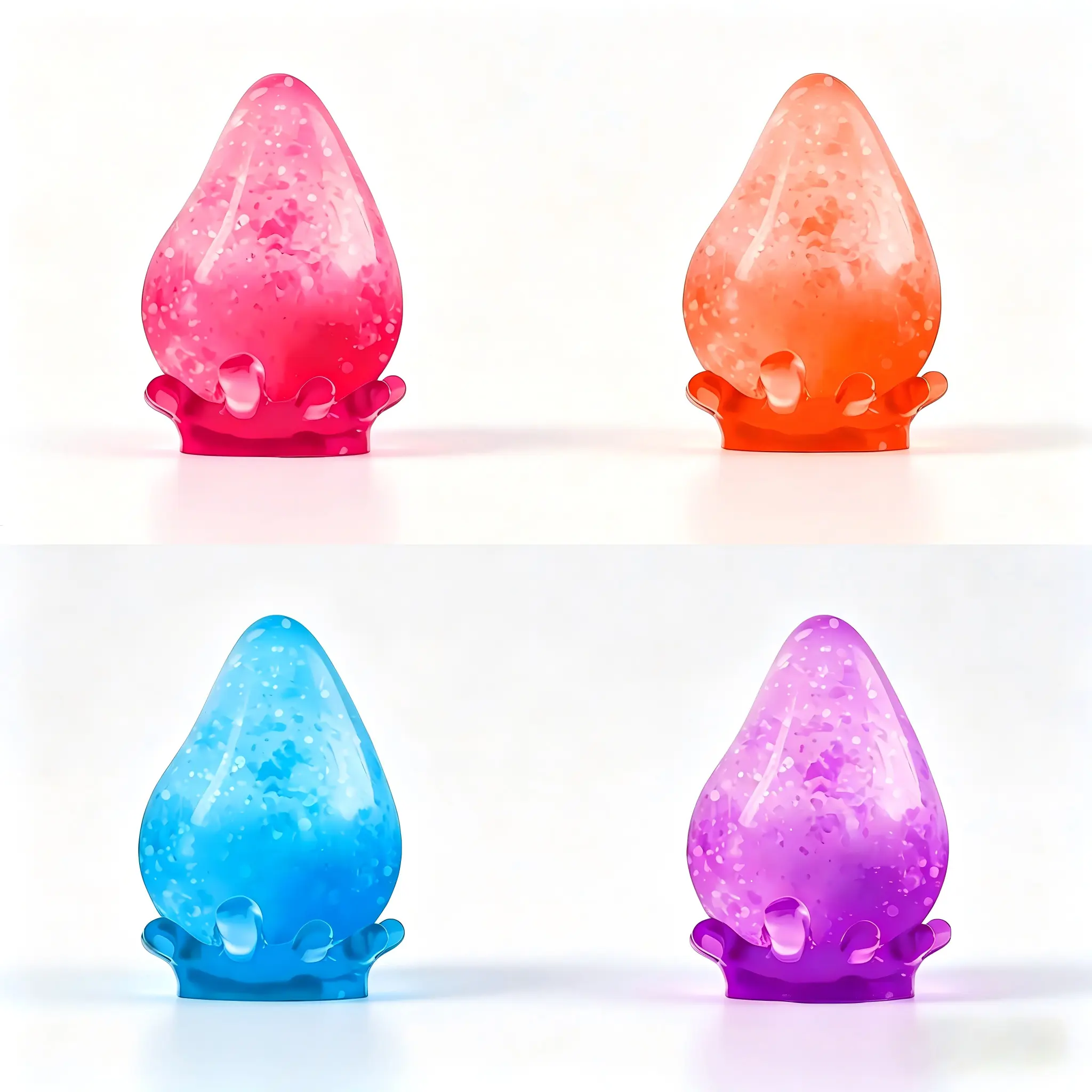 1PC Soft Jelly-Filled Squishy Toy, Stretchable and Squeezable Sensory Fidget Toy for Birthday Gifts, Party Favors and Classroom Rewards（Random Color）