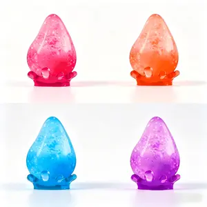 Soft Jelly-Filled Squishy Toy, Stretchable and Squeezable Sensory Fidget Toy for Birthday Gifts, Party Favors and Classroom Rewards（Random Color）