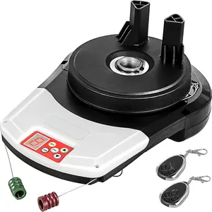 Garage Roller Door Opener Kit With 800 N Lift Force, 164 Ft Remote Range, 110V Electric Roller Gate Opener, Includes 2 Remotes, Suitable For Home Garage Use, Durable Steel Body, Quiet Operation, Easy Mounting Hardware