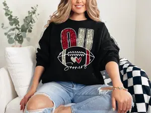 OU Sooners Football T-Shirt - Hoodie - Sweatshirt