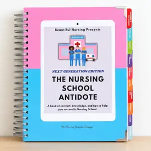 Ultimate Nursing Success Bundle, 400+ Pages RN Study Notes, Nursing School Exam Prep, Clinical Review & Student Nurse Guide