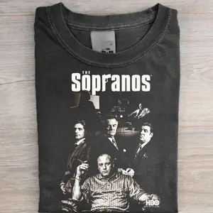 Comfort The Sopranos Graphic Shirt, Vintage TV Show Shirt, Mafia Drama Gift, Gift Unisex Adult Size 1717 High-Quality Cotton T-Shirt