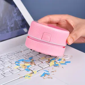 Mini Cute Compact Portable Vacuum Cleaner - Perfect For Home, Office, And Car Use - Desktop Dust Cleaner, Corner Table Vacuum