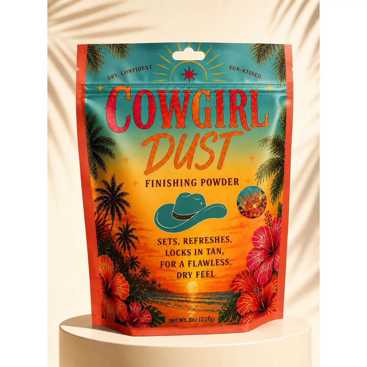 Peach Ring Candy Body Powder
