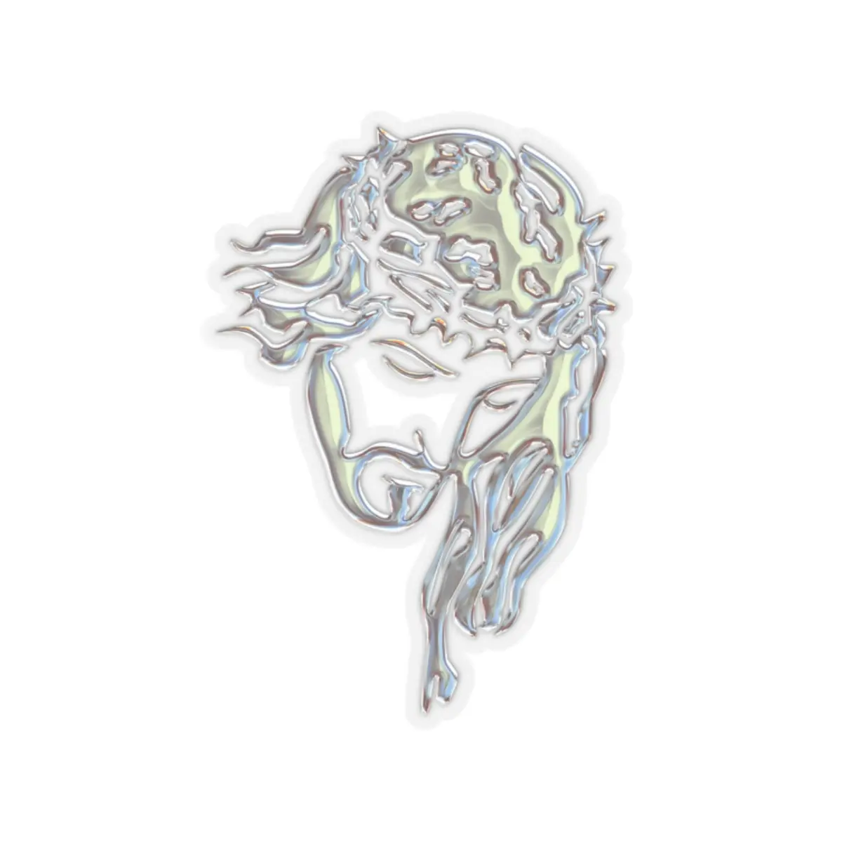 Jesus Stickers Chrome