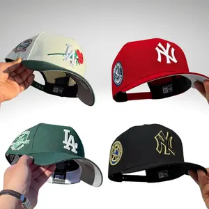 New Era MLB NY Yankees & LA Dodgers 9FORTY Adjustable Baseball Cap – Snapback Hat Men Women, Gorras Unisex Streetwear, Classic Logo Vintage Style USA 2026, Multi Color Patch Design Collection, TikTok Viral Trending Cap