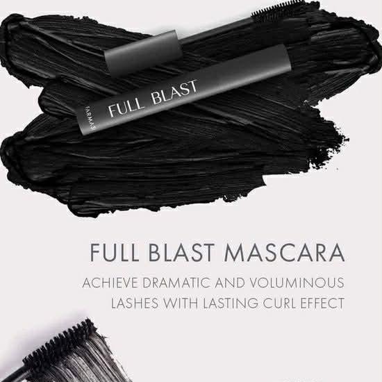 Farmasi Full Blast Mascara for Dramatic Volume Explosive First Application Ideal for Striking Looks Enhance Your Eyes Makeup Routine