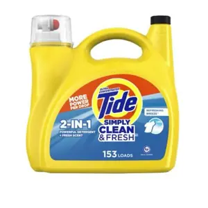 Tide simply clean and fresh ultra concentrated liquid laundry detergent 208fl oz