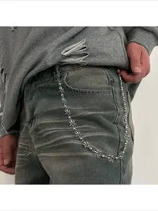Men's Silver Spider Layered Pant Chain  Punk Gothic Jeans Accessory   Unisex Streetwear Wallet Chain  PantChain  PunkStyle  SpiderChain