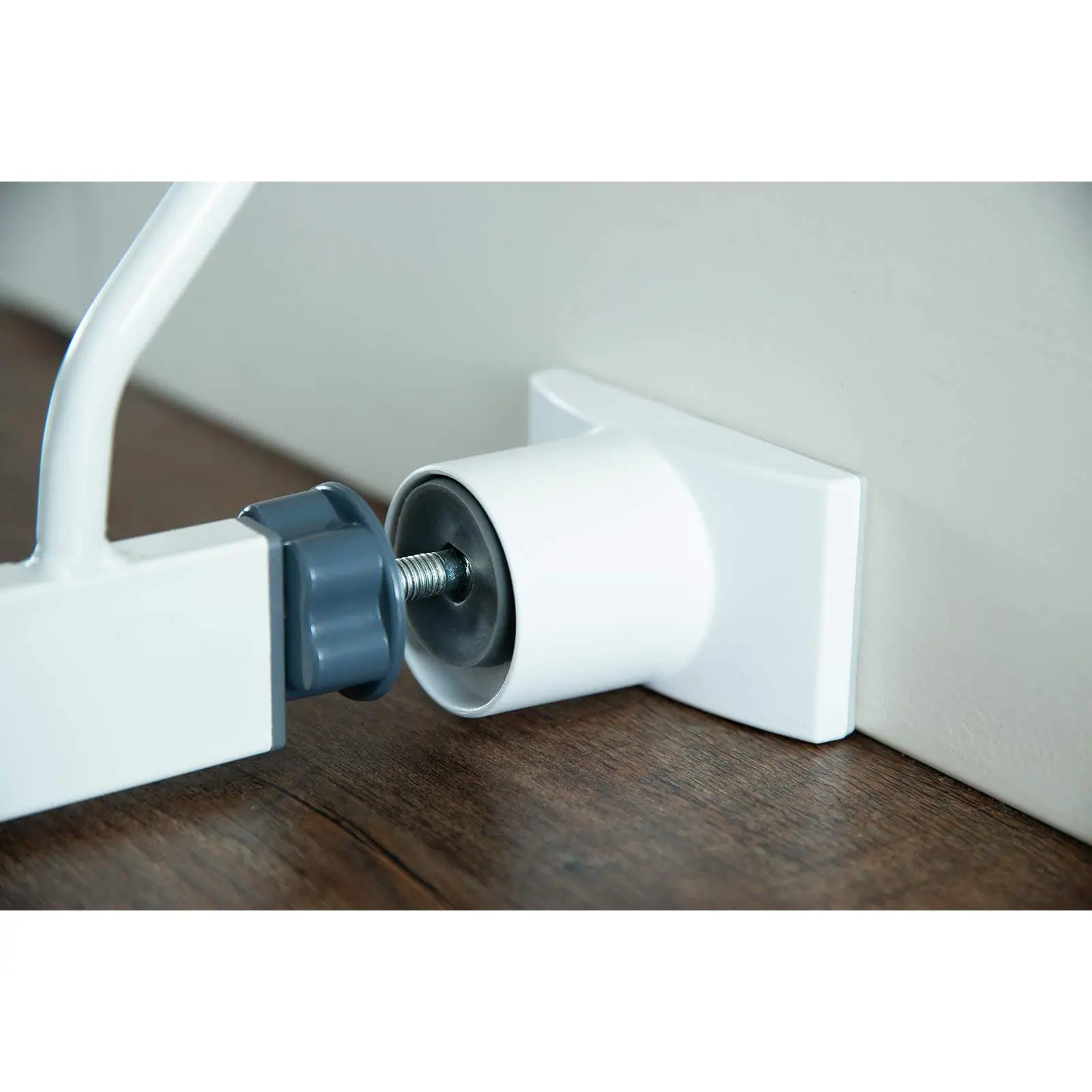 Wall Nanny Extender - 4 Inch Baby Gate Extension Guard (Made in USA) Extends Pressure Mounted Gates - Protects Walls, Stabilizes Gate, for Child, Pet Gate & Dog Gate, Protector Works on Stairs, 4 Pack