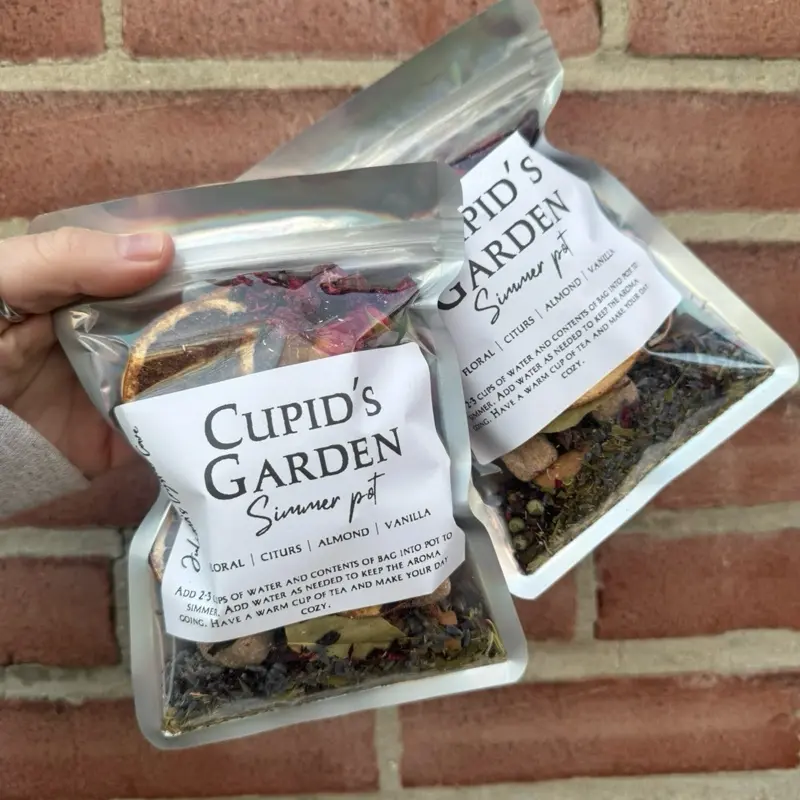 Cupid’s Garden Simmer Pot Bag for Aromatherapy and Relaxation