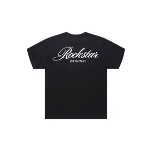 Domaric Black Oversized Graphic T-Shirt