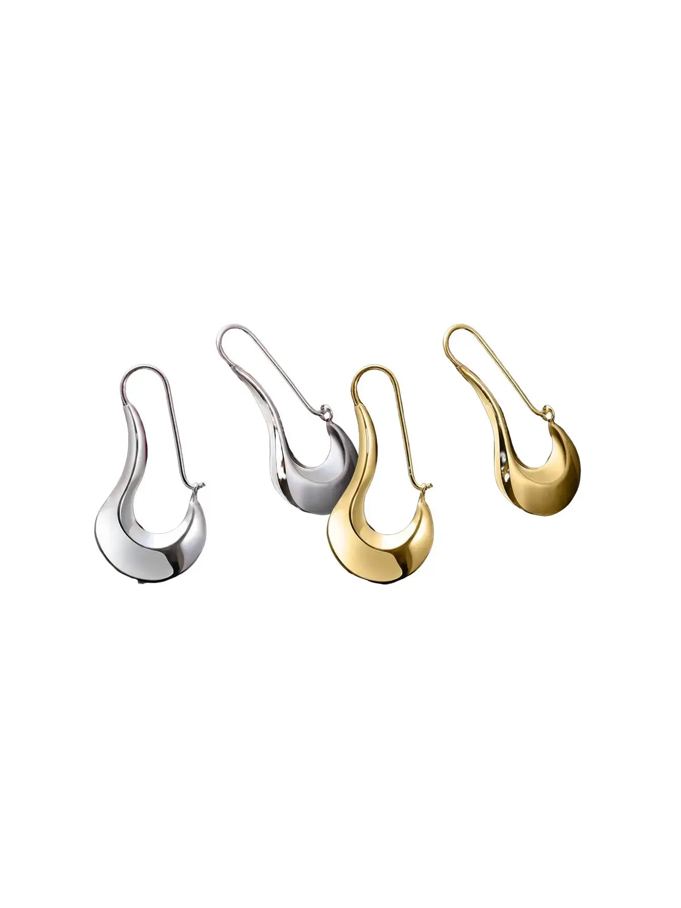 Silver*1 pair+Golden*1 pair