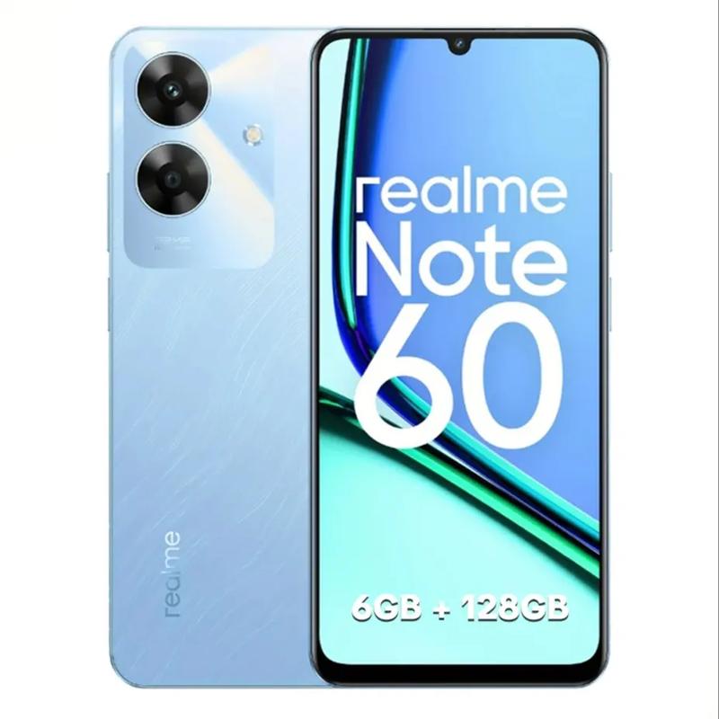 Realme Note 60 Global Version Unlocked 6+128G, T612 Octa-Core Processor, 6.745 Inch Display, 32MP+5MP Dual AI Camera
