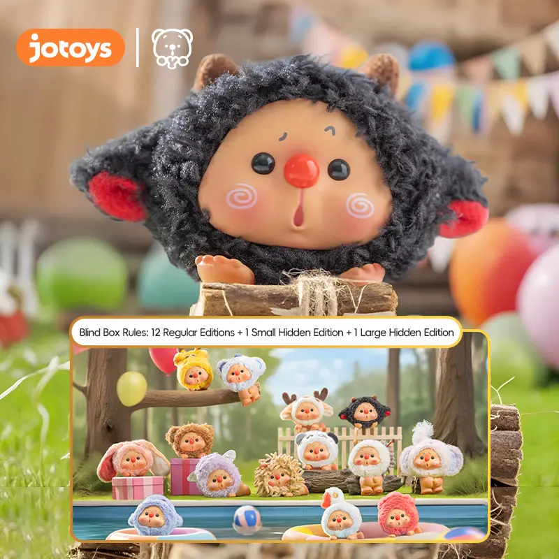 Jotoys OYO Animal Party Series Blind Box & Blind Pack, Cute Collectible Figurines for Phone, Laptop Decor, Birthday Gift