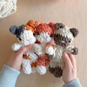 Easy Crochet Baby Cat Amigurumi Mini Kitten Tutorial