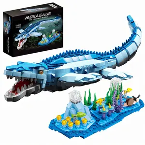 Nidonu-Dinosaur Building Blocks Set for Kids Adults, Stem Jurassic Park Toy Kits for Boys, Easter Bastet Stuffer,Birthday Gifts.(1158) christmas toy