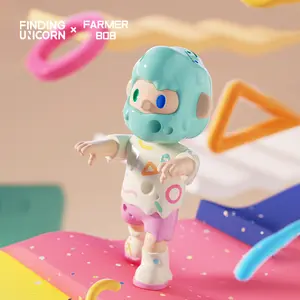 [FINDING UNICORN] FARMER BOB VANTA ZOMBIE BOB-150%BINGE BOB Cute Figures Desktop Ornament Collectible Toys Birthday Gifts