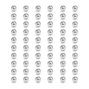 60pcs 16G 316L Stainless Steel Replacement Balls Body Jewelry Piercing Barbell 16G 3mm/5mm Balls for Women Men