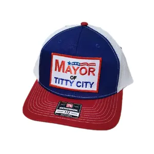 Mayor of Titty City Patch Hat | Adjustable Snapback