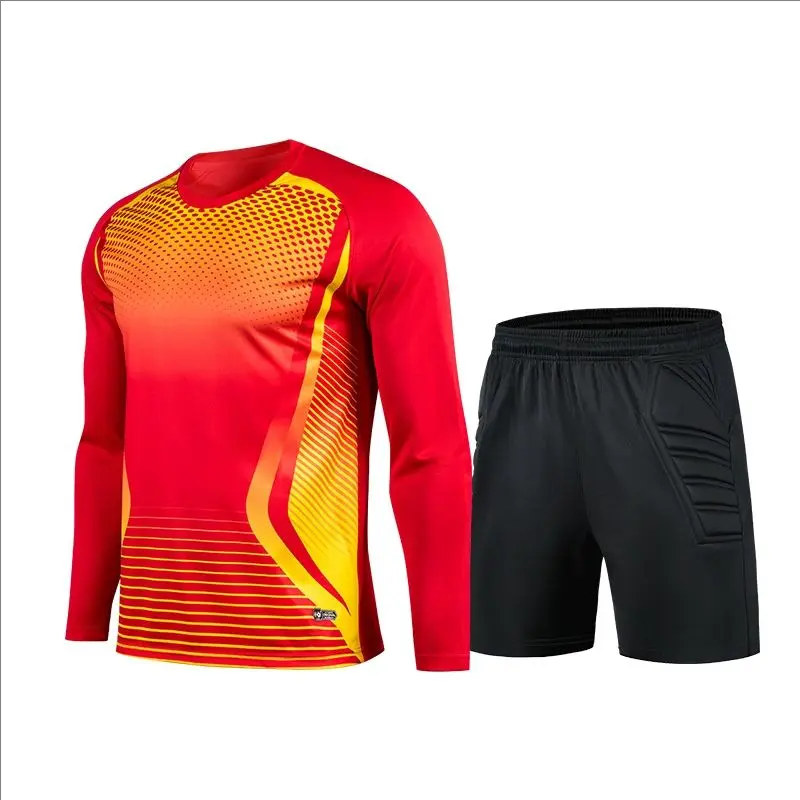 8009 red top+shorts [no sponge on chest]