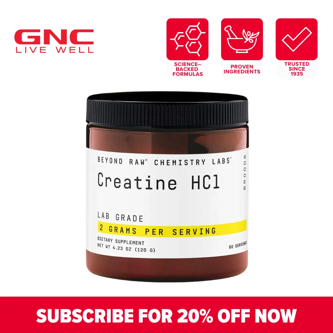 Beyond Raw Chemistry Labs Creatine HCL Beyond Raw Chemistry Labs Creatine HCL
