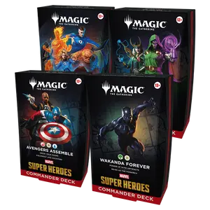 Magic: The Gathering - Marvel Super Heroes Commander Deck - Preconstructed Commander Decks