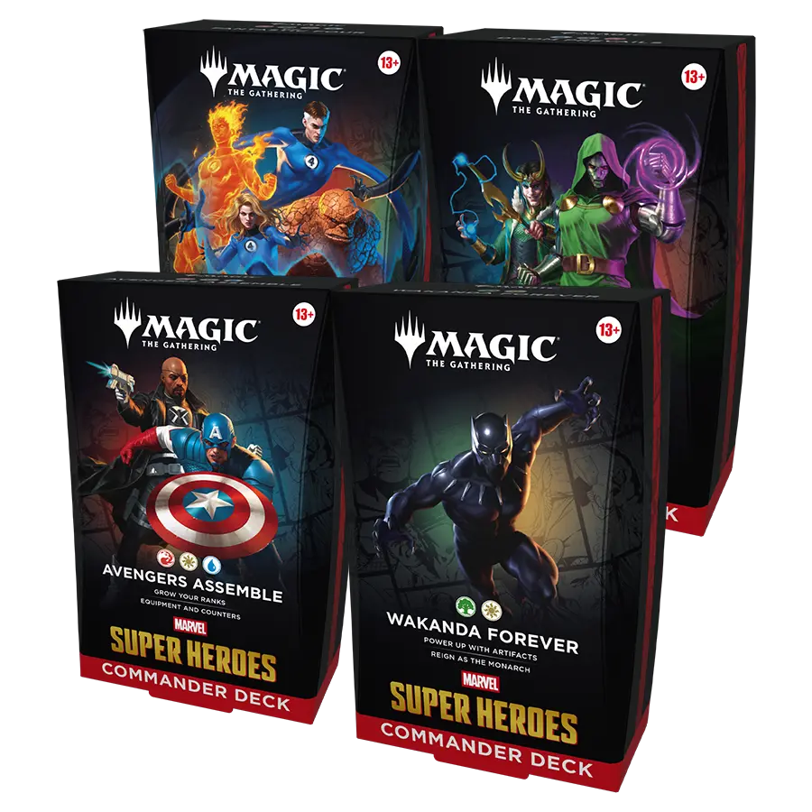 Magic: The Gathering - Marvel Super Heroes Commander Deck - Preconstructed Commander Decks