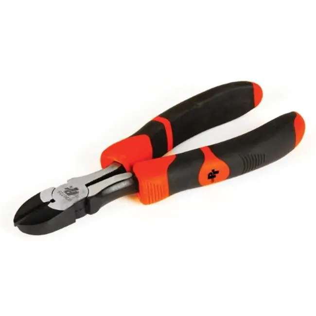 PERFORMANCE TOOL 6 in. Heavy-Duty Steel Diagonal Cutting Pliers - Hand Tools with Red/Black Comfort Grip for Shop, Garage Use