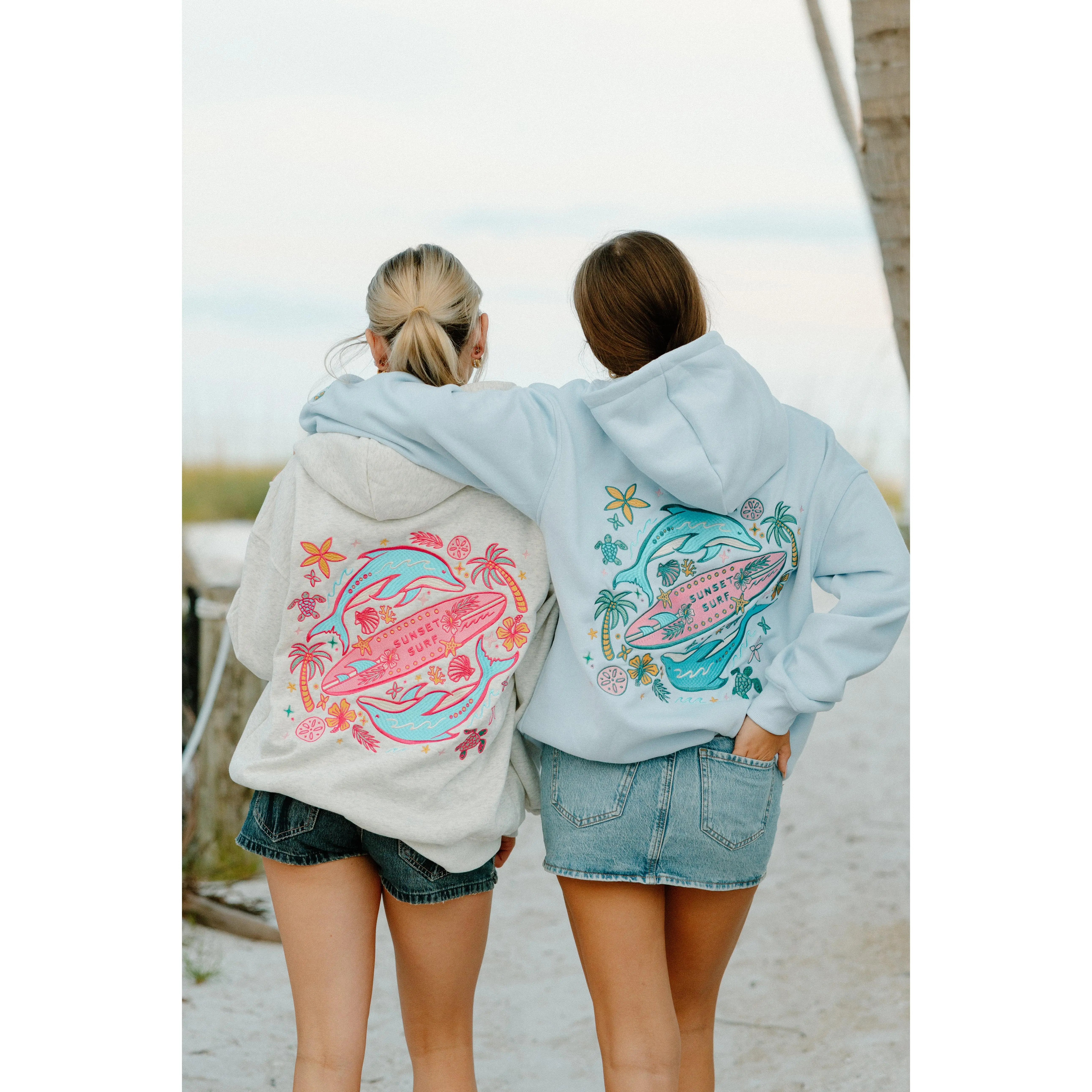 Dolphin Wave Hoodie
