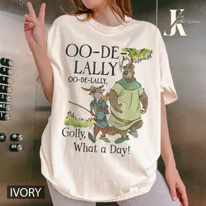 Robin Hood Oo-De-Lally Vintage Unisex Shirt, Matching Family Shirt, Vacation Shirt, Trip Shirt, Trendy Looks, Stay Ahead of the Womenswear Tops