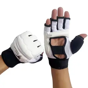MMA Half Finger Gloves for Men, Women & Kids – Boxing, Muay Thai, Kickboxing, Sparring, Taekwondo – Breathable, Wrist Support, Punching Bag Training, Martial Arts & Combat Sports