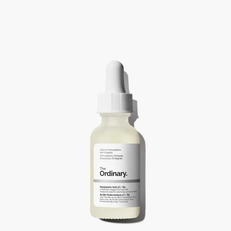The Ordinary Hyaluronic Acid 2% + B5 (with Ceramides), Multi-Depth Hydration Serum for Plumper, Smoother Skin