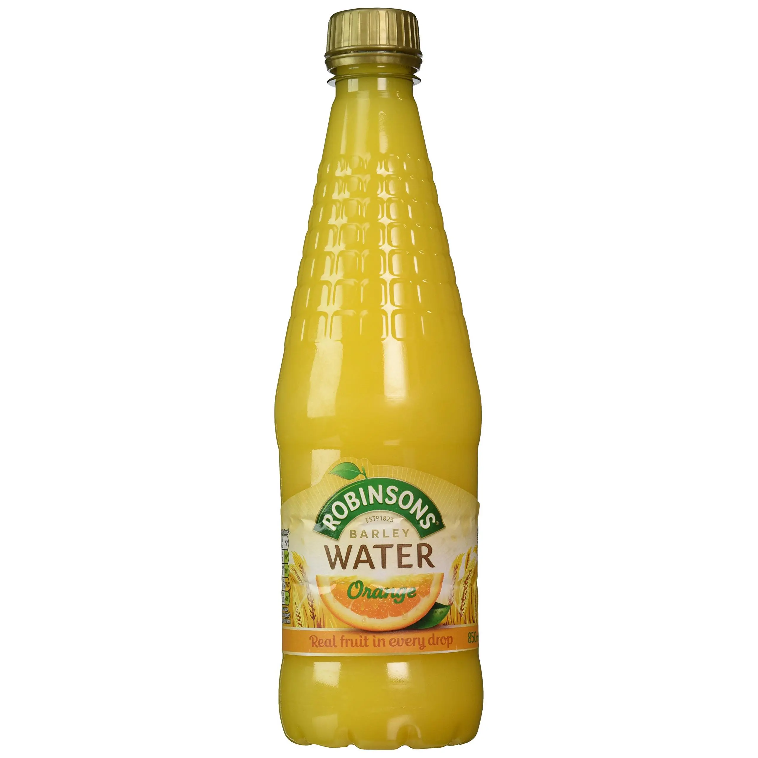 Robinsons Orange Barley Water Citrus Fruit Flavored Drinks, 850ml (28.7 fl oz) Pack of 2