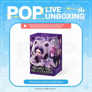[POP NOW] POP MARTSKULLPANDA × My Little Pony Series Plush Doll Pendant Blind Box