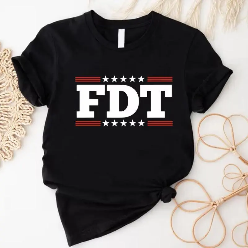 F*ck Trump T-Shirt, Anti-Trump Shirt, Anti Maga Shirt, President Election  Shirt, FDT Funny Political T-shirt,Democrat Gift