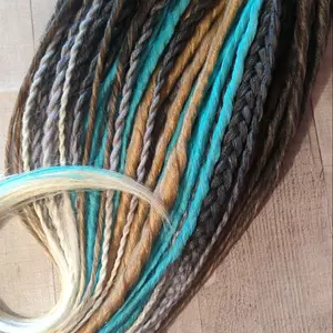 tranquility turquoise dreadlock Extensions
