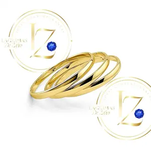 Set of 3 Bracelets Bangles Size 7.5 Inches Stacked Design Jewelry Accessories minimalist bangles