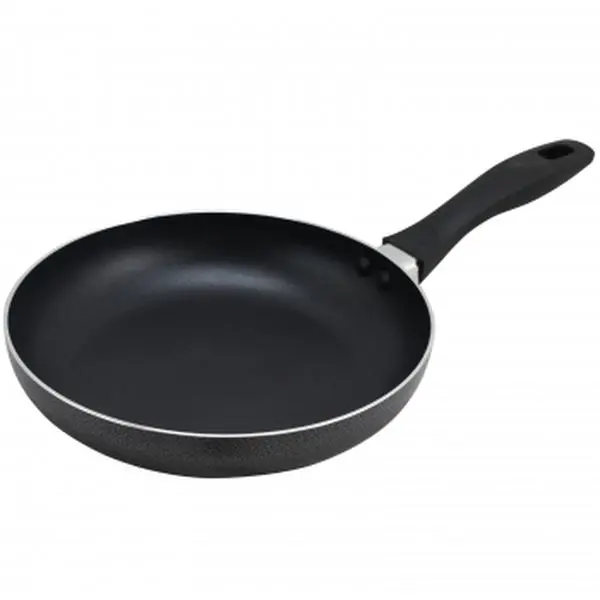 Oster 75661.01 9.5 in. Clairborne Aluminum Hammer Tone Frying Pan - Charcoal Grey, Ideal for Baking, Cooking, Family Dinners & Dinner Gatherings Events