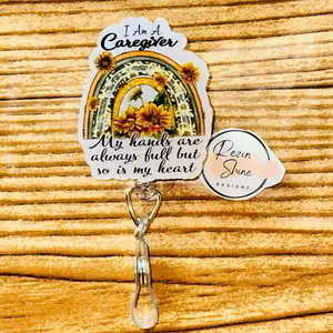 I Am A Caregiver Badge Reel