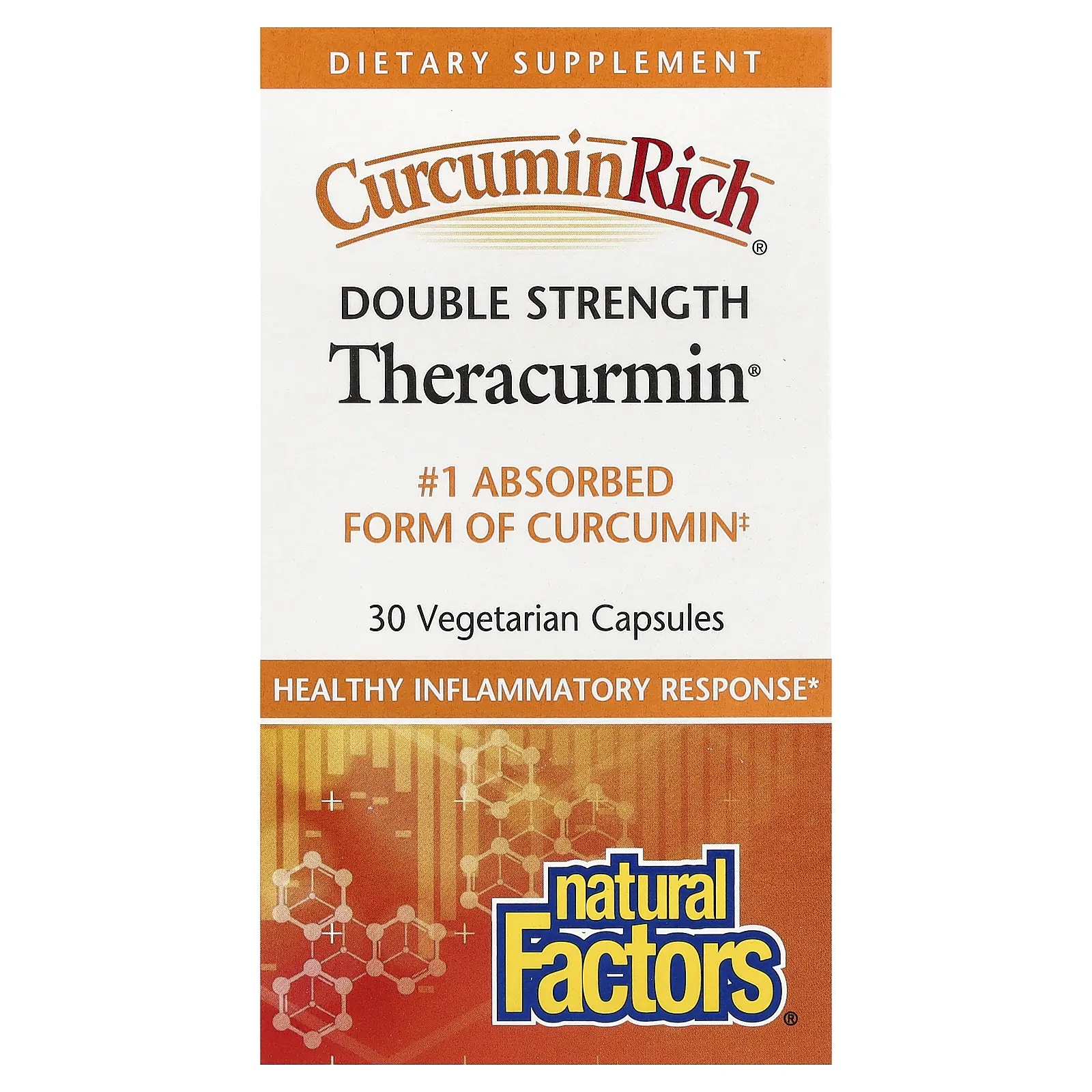 Natural Factors Theracurmin®, 60 mg, 30 Vegetarian Capsules