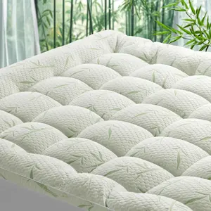 【summervibes】Mattress Topper - Extra Thick Soft Mattress Protector Down Alternative Fill, Breathable, Soft on Skin,Mattress Pad Cover Cotton Top with 8-21" Deep Pocket, Machine Washable and Comfortable#tiktokshopstockup  #mothersdaygift
