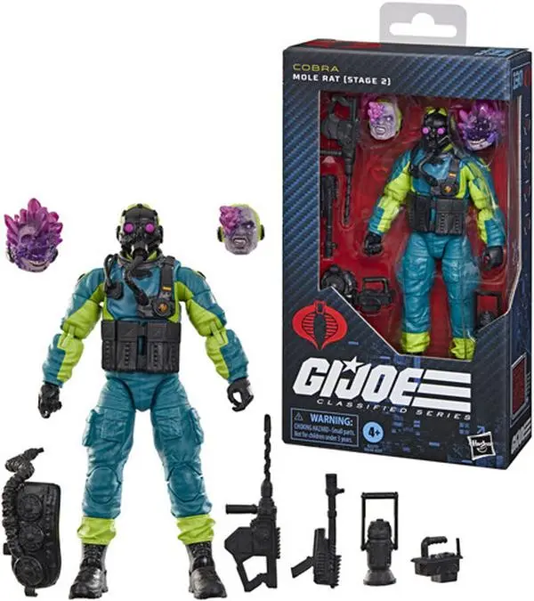 G.I. Joe - Classified Series - #190, Mole Rat (Stage 2) Action figurine/statue  [COLLECTIBLES] Action figurine/statue