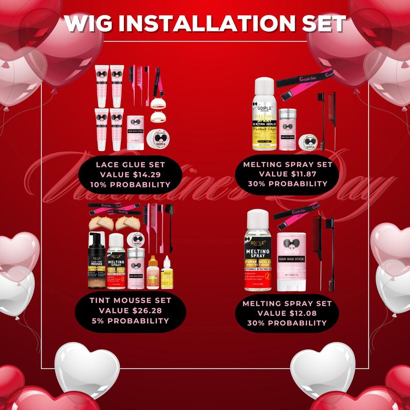 【Valentine’s Day Gift Box】Mystery Hair Care Set for Birthday & Friendship Gifts, Limited-Time Offer,Exchange GirlFriend & BoyFriend Gift,Hair Care Set