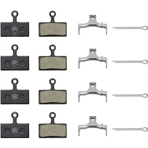 Pads for Shimano G02A G01S G02S G03S 4 Pairs Bicycle Disc  Pads for Shimano Deore XT XTR SLX Alfine