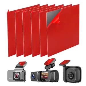 6 count Heavy Duty Dash Cam Mounting Tape - Ultra Heat Resistant Double-Sided Adhesive Pads for Windshield, Dashboard, GPS & Camera Holders | 60% Stronger Than  Tapes, Weatherproof & Customizable