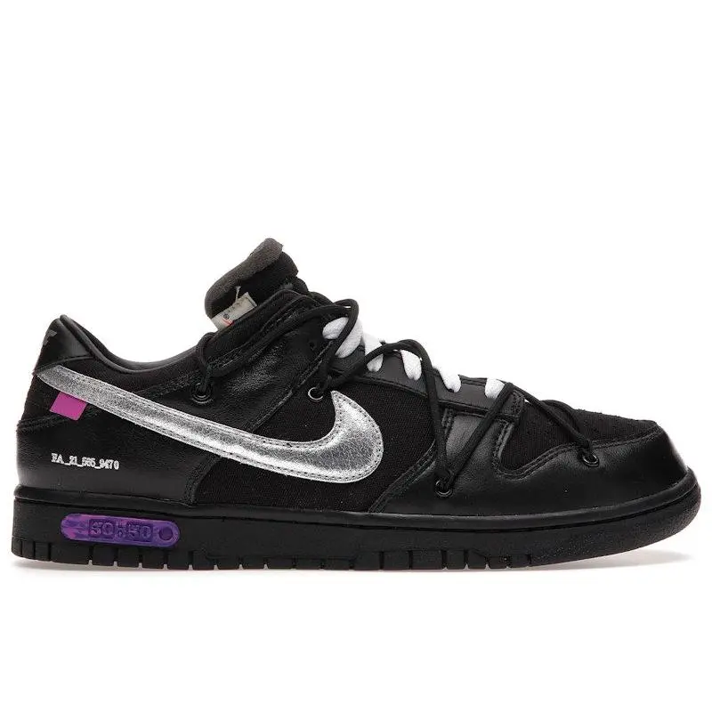 Nike Men's Dunk Low Off-White Lot 50, from StockX