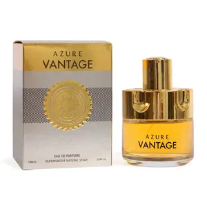Azure Vantage Spray Cologne Eau de Parfum for Men - 100ml/3.4fl.oz. - Men's Fragrance