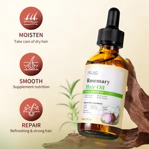 Rosemary Hair Oil | Moisturizing & Repairing + Strengthening & Smoothing | Natural Plant Ingredients, Silicone-Free & Sulfate-Free