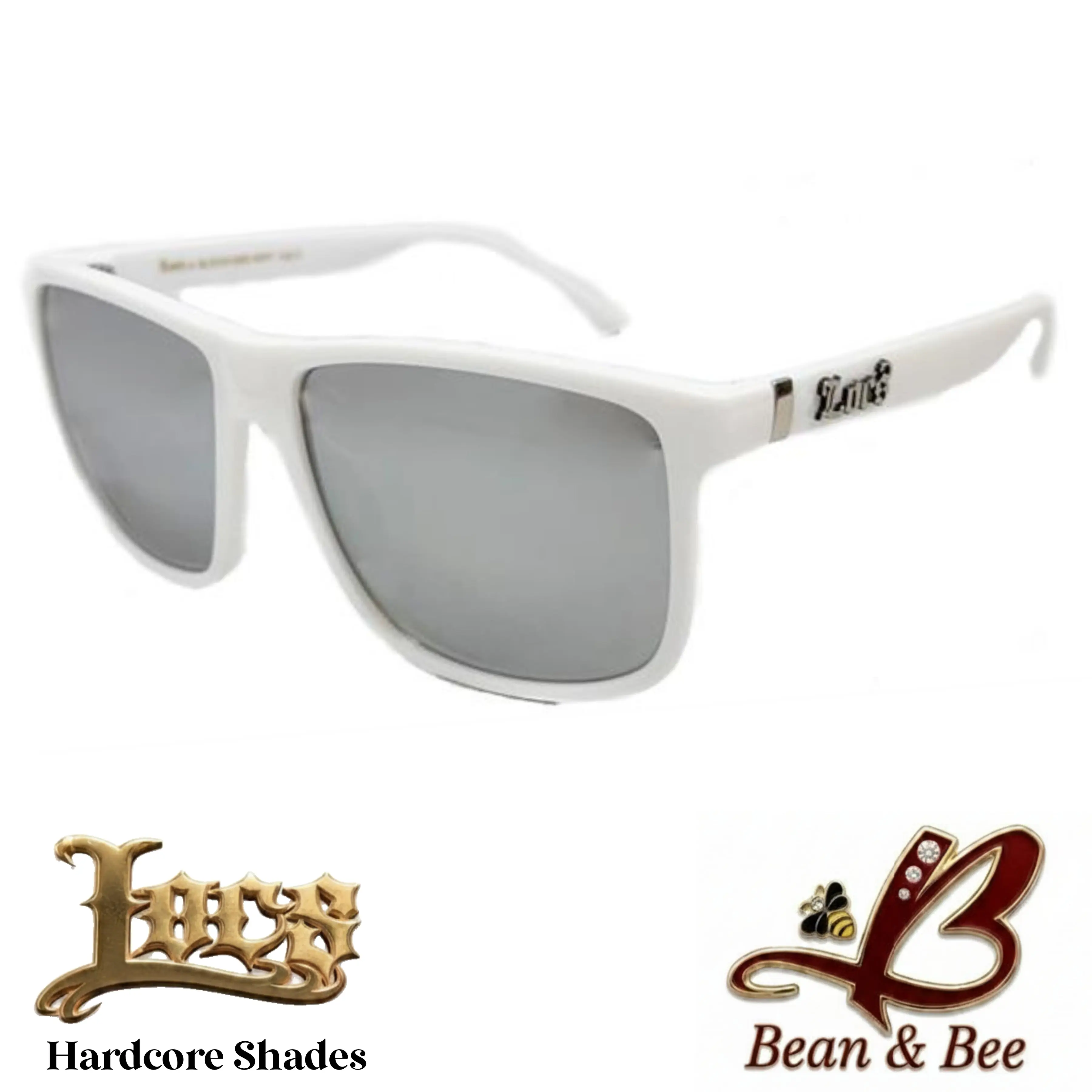 LOCS White Menace "Burque Blizzard" Hardcore Shades